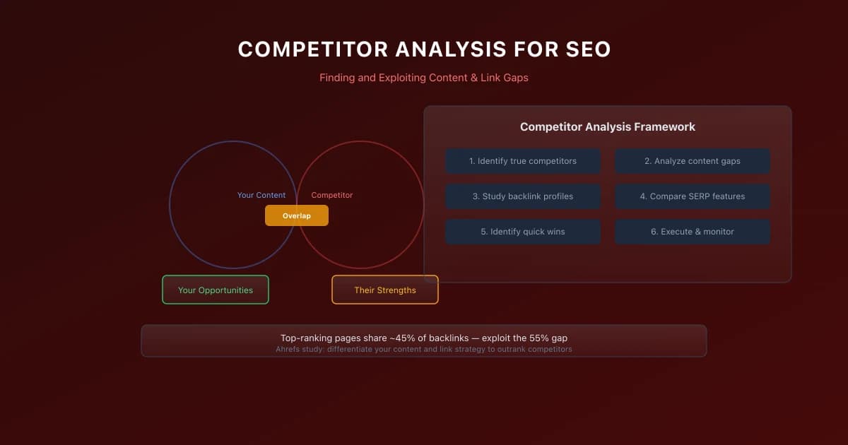 Competitor Analysis for SEO: Finding and Exploiting Gaps