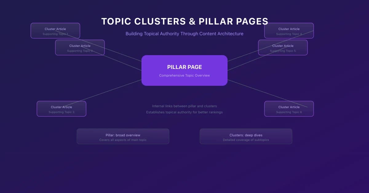 Topic Clusters and Pillar Pages: The SEO Architecture Your Content Needs